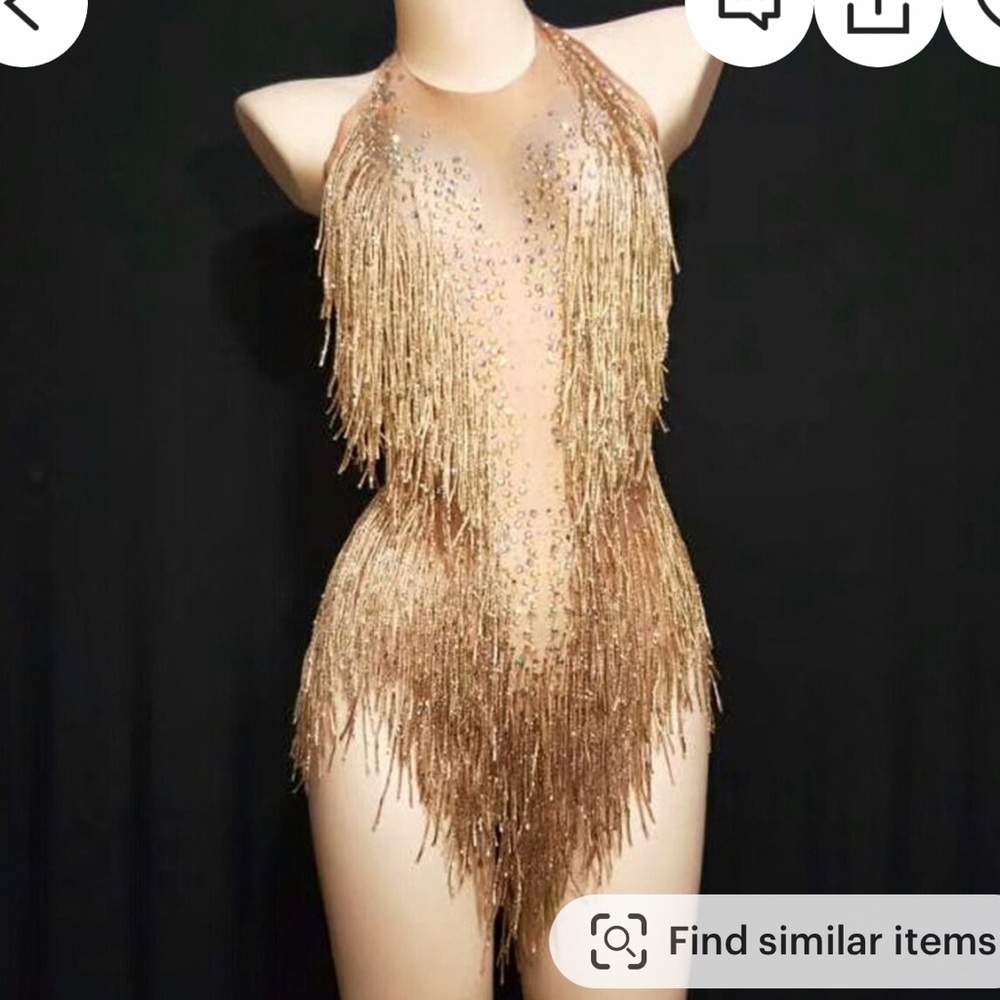 Sequin bodysuit/dress. Perfect for Taylor swift Selling the gold one- never worn